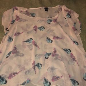 Torrid summertime sheer shirt